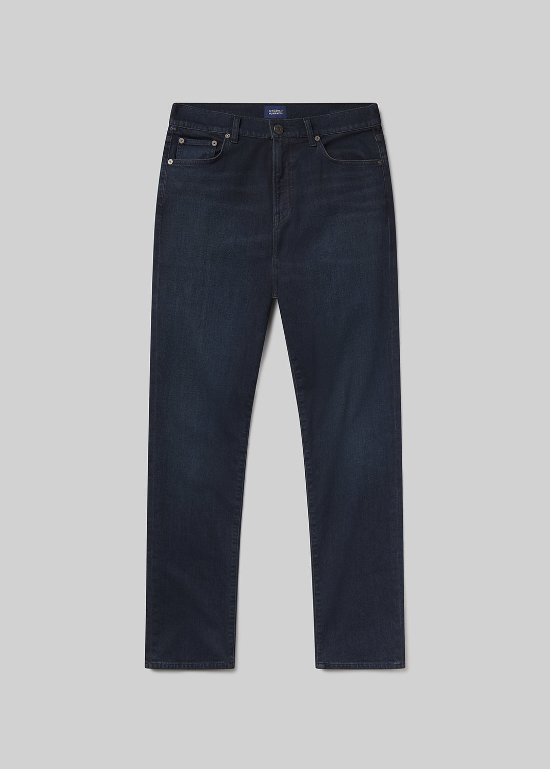 London Tapered Slim Tropical Denim in Veil
