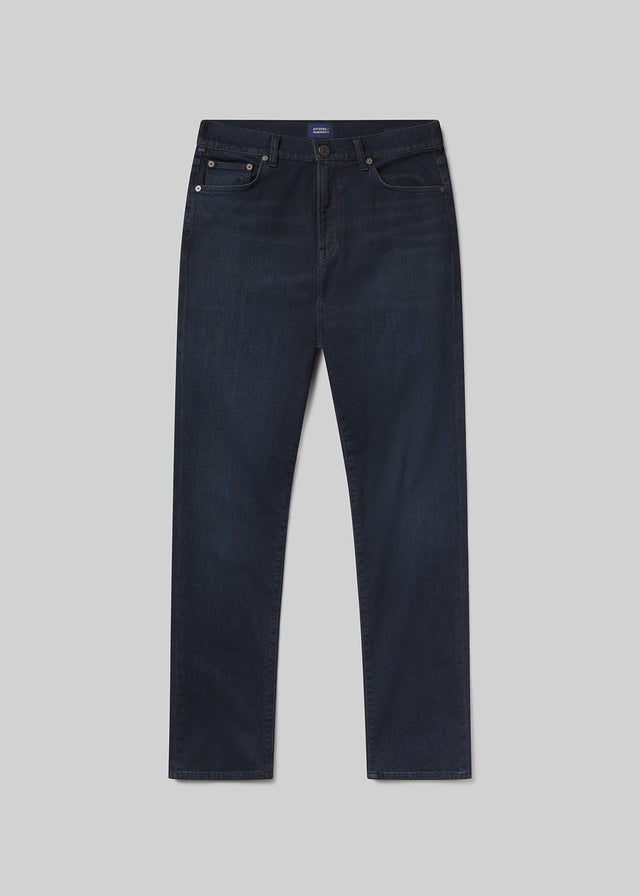 London Tapered Slim Tropical Denim in Veil
