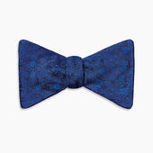 Electric Motif Silk Bow Tie