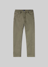 Gage Slim Straight Soft Weft in Hiro Green