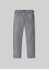 Gage Slim Straight Soft Weft in Steel Grey