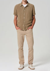 Gage Slim Straight Soft Weft in Abbot