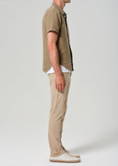 Gage Slim Straight Soft Weft in Abbot