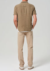 Gage Slim Straight Soft Weft in Abbot