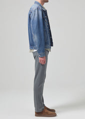 Gage Slim Straight Soft Weft in Arroyo
