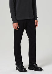 Gage Slim Straight Soft Weft in Black