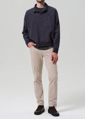 Gage Slim Straight Italian Canvas in Wheat