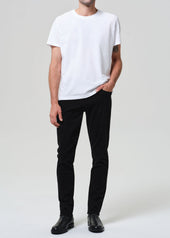 Gage Slim Straight Cashmere Denim in Starless