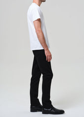 Gage Slim Straight Cashmere Denim in Starless