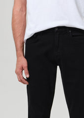 Gage Slim Straight Cashmere Denim in Starless