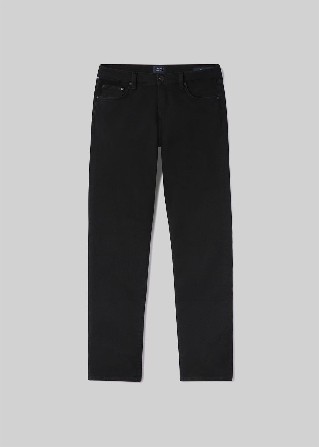 Gage Slim Straight Cashmere Denim in Starless