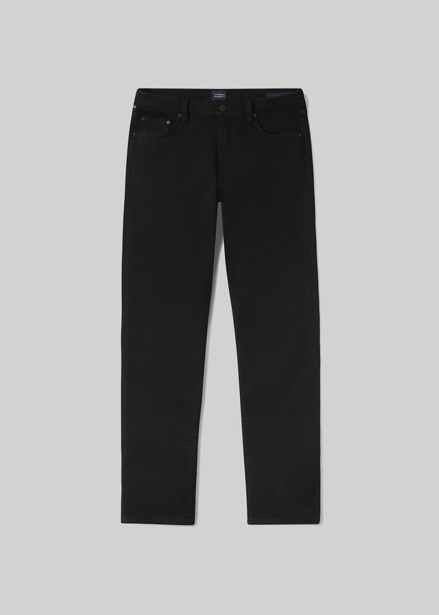 Gage Slim Straight Cashmere Denim in Starless
