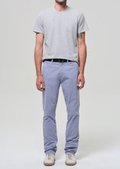 Gage Slim Straight Italian Canvas in Glacier