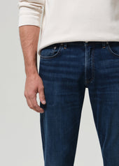 Gage Slim Straight Tropical Denim in Tinted Dark