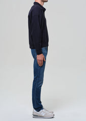 Gage Slim Straight Tropical Denim in Milestone
