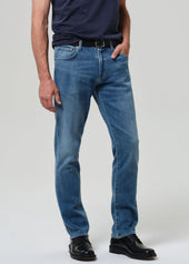 Gage Slim Straight Cashmere Denim in Anders