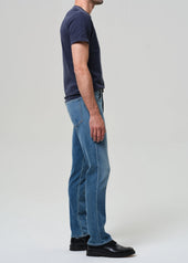 Gage Slim Straight Cashmere Denim in Anders