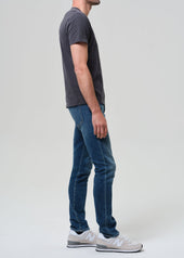 Gage Slim Straight Cashmere Denim in Cyrus