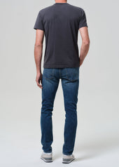 Gage Slim Straight Cashmere Denim in Cyrus
