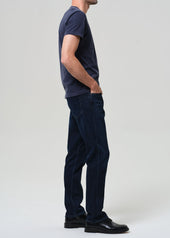 Gage Slim Straight Cashmere Denim in Dark Tint