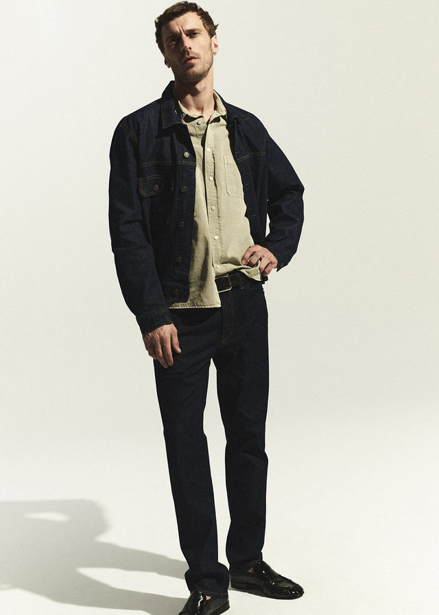 Gage Slim Straight Tropical Denim in Rinse