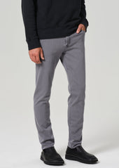 Adler Slim Soft Weft in Heron Grey