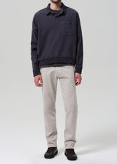 Adler Slim Soft Weft in Pale Grey
