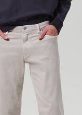 Adler Slim Soft Weft in Pale Grey