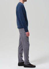 Adler Slim Soft Weft in Steel Grey