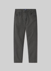 Adler Slim Perform Twill in Charred Cedar