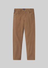 Adler Slim Perform Twill in Deep Brown