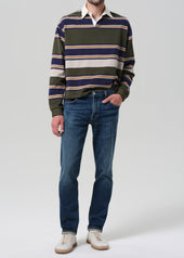 Adler Slim Cashmere Denim in Cyrus