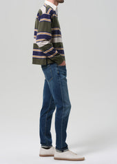 Adler Slim Cashmere Denim in Cyrus