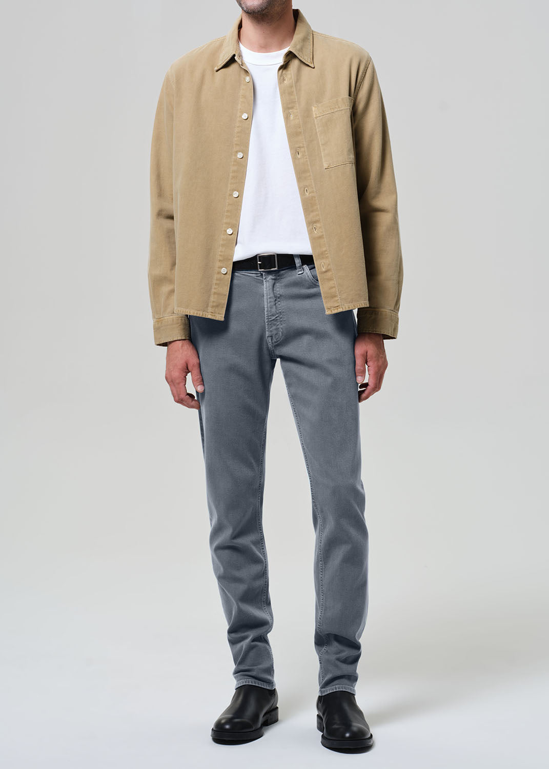 Adler Slim Perform in Stone Blue