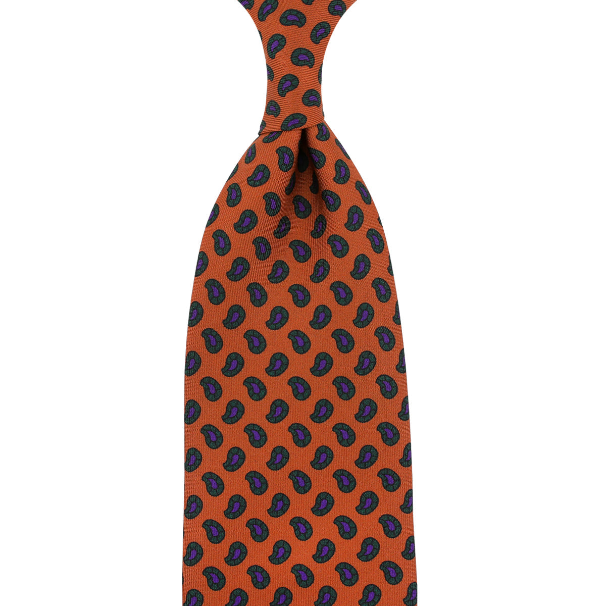 Ancient Madder Silk Tie Hand Rolled