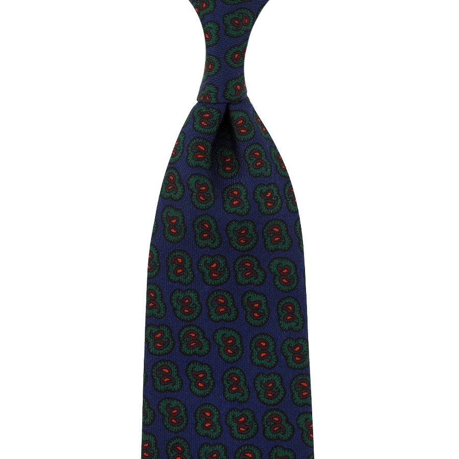Ancient Madder Silk Tie Hand Rolled