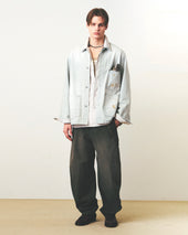 Railman Work Jacket Bleached
