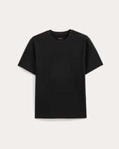 Archive Standard-Fit Cotton Crew | Black