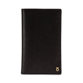 Hatherton 16 Card Breast Wallet – Caviar Black / Scarlet