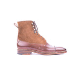 High Cut Derby Boot With Middle Tulip Cut