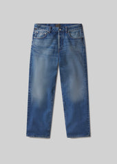 Beau Straight Premium Vintage in Mid Blue