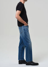 Beau Straight Premium Vintage in Mid Blue
