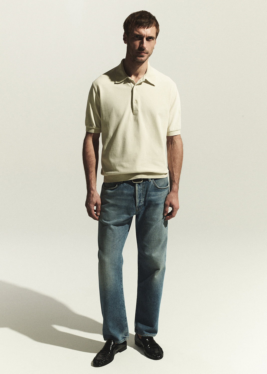 Beau Straight Premium Vintage in Shadow Blue
