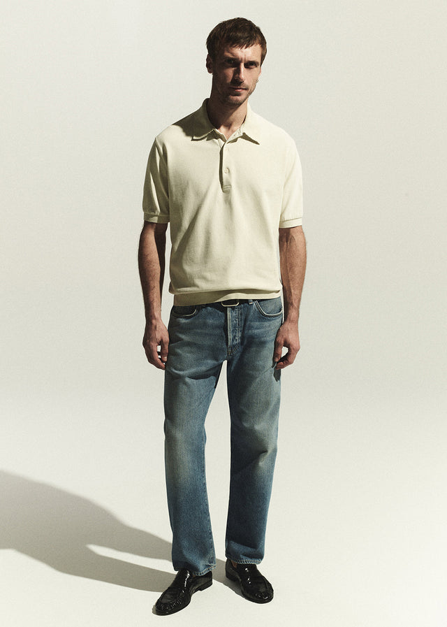 Beau Straight Premium Vintage in Shadow Blue