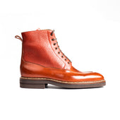 High Cut Derby Boot Norwegian Sewn Apron With Middle Tulip Cut