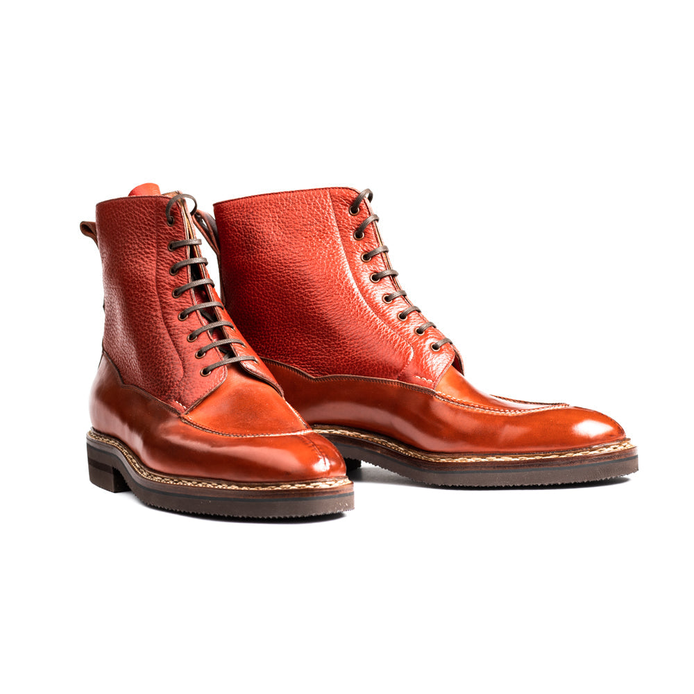 High Cut Derby Boot Norwegian Sewn Apron With Middle Tulip Cut