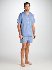 Men S Short Pajamas Amalfi Cotton Batiste