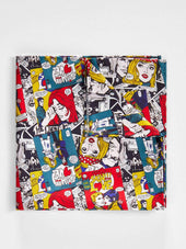 Multicolored Handkerchief Motif