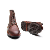 Dixon Cap Toe Derby Boot Pullup Hand Welted Stout Boots