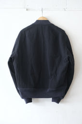 Fujito Flight Jacket Beige Stripe Directors Web Shop Powered By Base